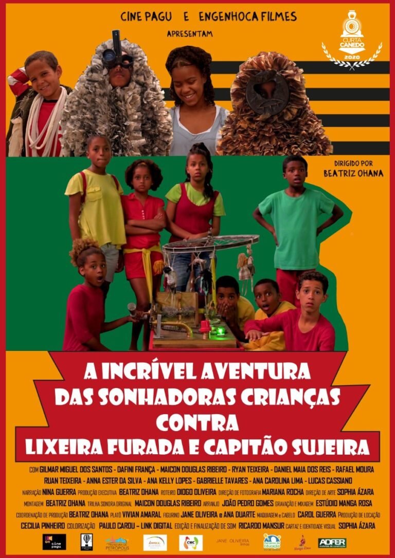 A Incrível Aventura das Sonhadoras Crianças contra Lixeira Furada e Capitão Sujeira